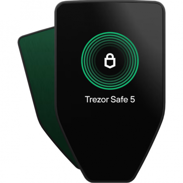 Аппаратный криптокошелек Trezor Safe 5, Green Beryl в Перми