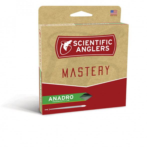 Шнур нахлыстовый Scientific Anglers Mastery Anadro 123822 WF-6-F, Green/Yellow в Перми