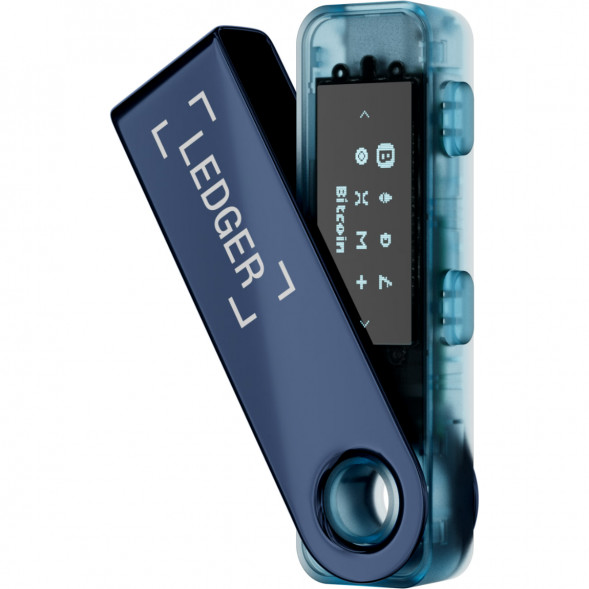 Криптокошелек Ledger Nano S Plus 1 шт., Neptune Blue в Перми