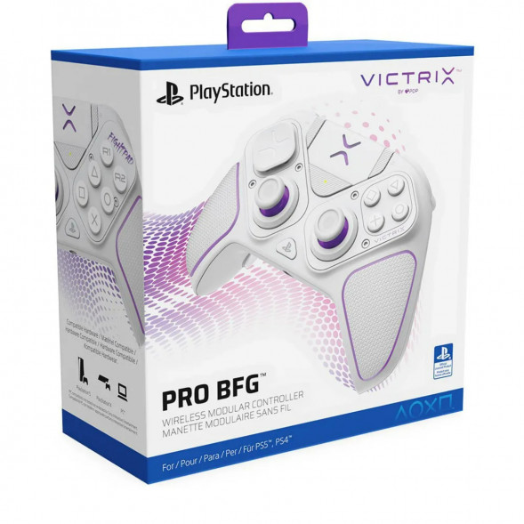 Беспроводной контроллер PDP Victrix Pro BFG для PS5, белый в Перми