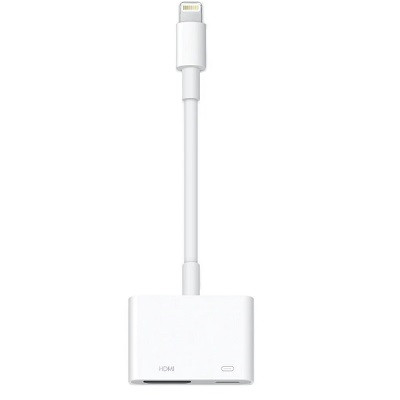 Адаптер Apple Lightning - HDMI/Lightning (MD826ZM/A) 0.1 м, белый в Перми