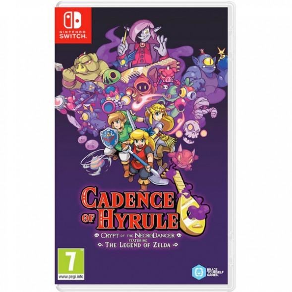 Игра Cadence of Hyrule: Crypt of the NecroDancer Featuring The Legend of Zelda [Nintendo Switch, английская версия] в Перми