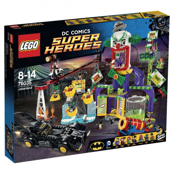 Конструктор LEGO Super Heroes 76035 Джокерленд  в Перми