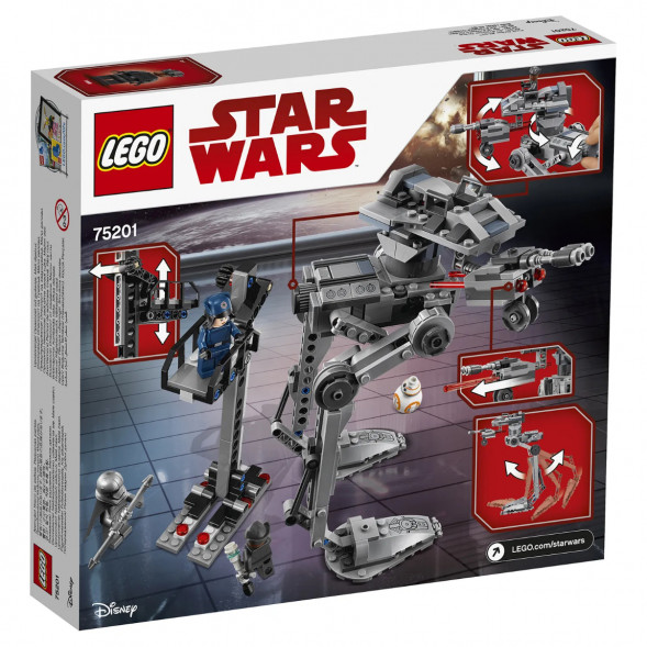 Конструктор LEGO Star Wars 75201 Вездеход AT-ST Первого Ордена в Перми