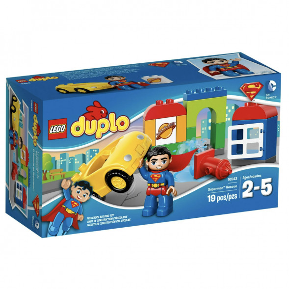 Конструктор LEGO DUPLO 10543 Спасение Супермена в Перми