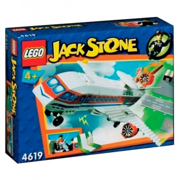 Конструктор LEGO Jack Stone 4619 Патрульный самолет AIR в Перми