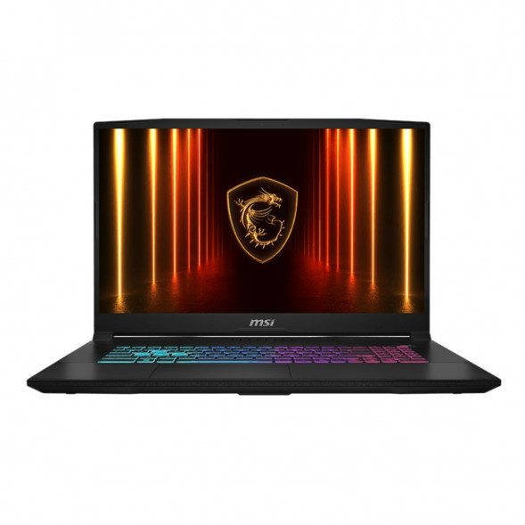 Ноутбук MSI Katana 17 HX B14WGK-415XRUY (17.3&amp;quot;, Intel Core i7 14650HX 2.2 GHz, 16 ядер, 16GB DDR5, SSD 512 ГБ, GeForce RTX 5070 8GB, без ОС), черный в Перми