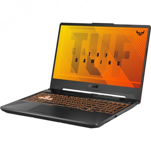 Ноутбук ASUS TUF Gaming A15 FA506NCG-HN330 (15.6&amp;quot;, IPS, AMD Ryzen 7 8845HS 3.8ГГц, 8-ядерный, 16ГБ DDR5, 512ГБ SSD, NVIDIA GeForce RTX 3050 - 4 ГБ, без ОС), черный в Перми
