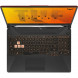 Ноутбук ASUS TUF Gaming A15 FA506NCG-HN330 (15.6&amp;quot;, IPS, AMD Ryzen 7 8845HS 3.8ГГц, 8-ядерный, 16ГБ DDR5, 512ГБ SSD, NVIDIA GeForce RTX 3050 - 4 ГБ, без ОС), черный в Перми