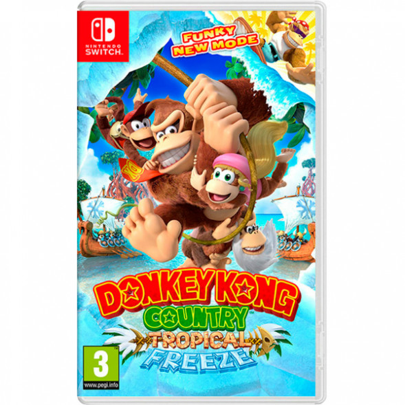 Игра Donkey Kong Country: Tropical Freeze [Nintendo Switch, английская версия] в Перми