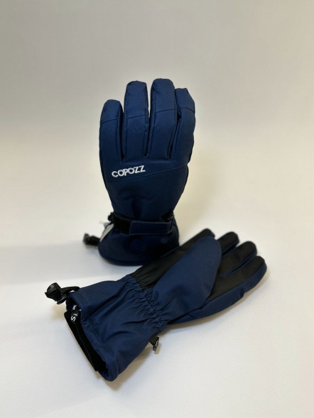 Перчатки горнолыжные сноубордические Copozz (синий, S) в Перми