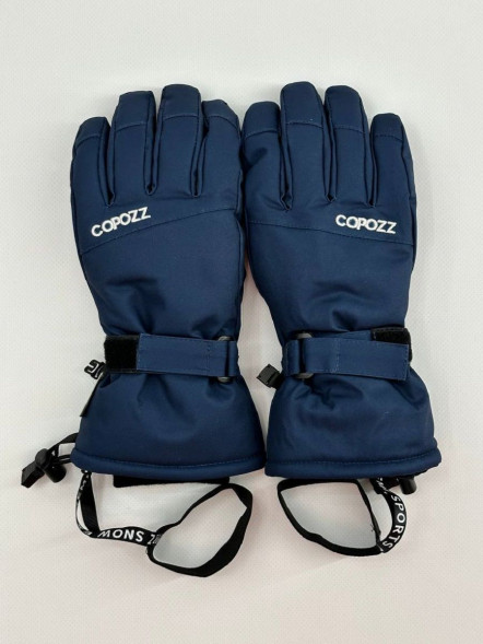 Перчатки горнолыжные сноубордические Copozz (синий, S) в Перми