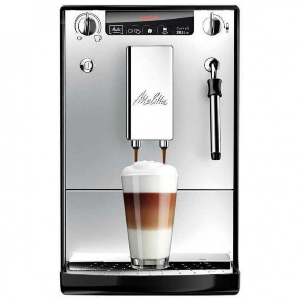 Кофемашина Melitta Caffeo Solo &amp;amp; Milk E 953-202, Silver/ Black в Перми