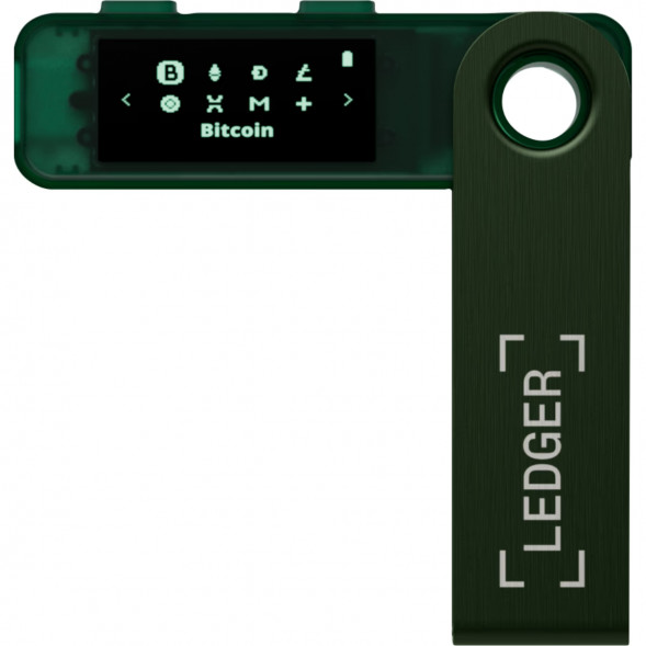 Криптокошелек Ledger Nano S Plus 1 шт., Emerald Green в Перми