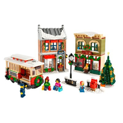 Конструктор LEGO Зимняя Деревня 10308 Главная Рождественская улица в Перми