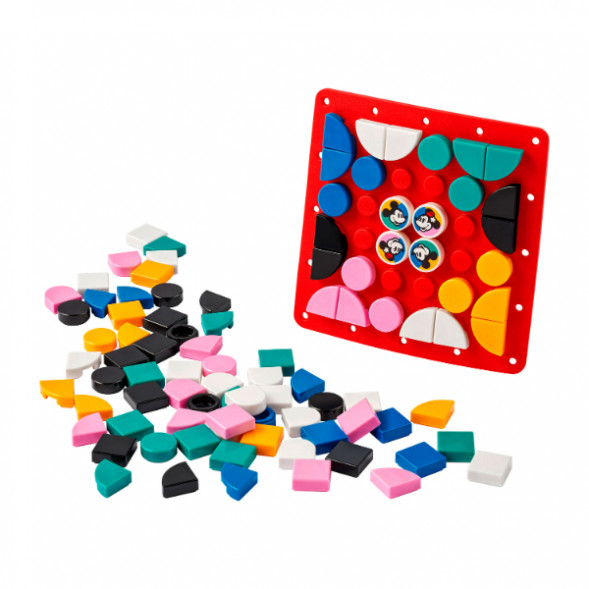 Конструктор LEGO DOTS 41963 Пластина-нашивка с тайлами «Микки и Минни Маус» в Перми