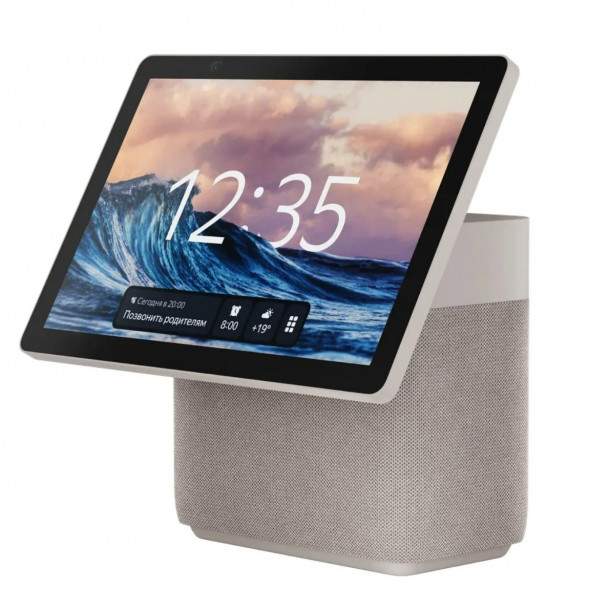 Яндекс Станция Дуо Макс с Алисой, с Zigbee, 60 Вт, бежевый в Перми
