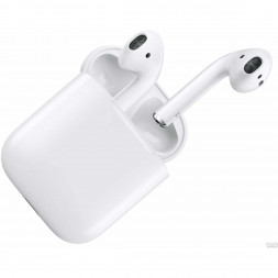 Беспроводные наушники Apple AirPods 2 (с зарядным футляром) MV7N2
