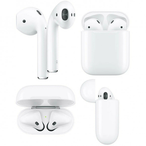 Беспроводные наушники Apple AirPods 2 (с зарядным футляром) MV7N2 в Перми