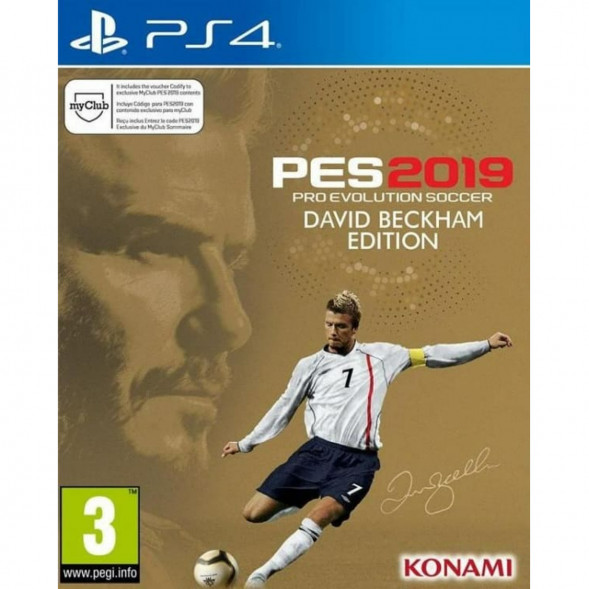 Игра PES 2019: Pro Evolution Soccer. David Beckham Edition [PS4, русские субтитры] в Перми