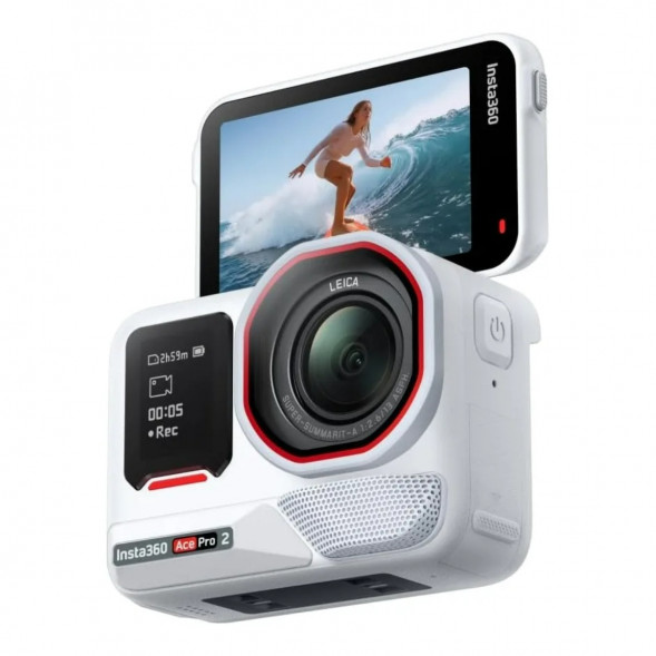 Экшн-камера Insta360 Ace Pro 2 Single Battery Xplorer Bundle, Arctic White в Перми