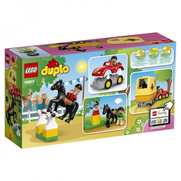 Конструктор LEGO DUPLO Town 10807 Трейлер для лошадок в Перми
