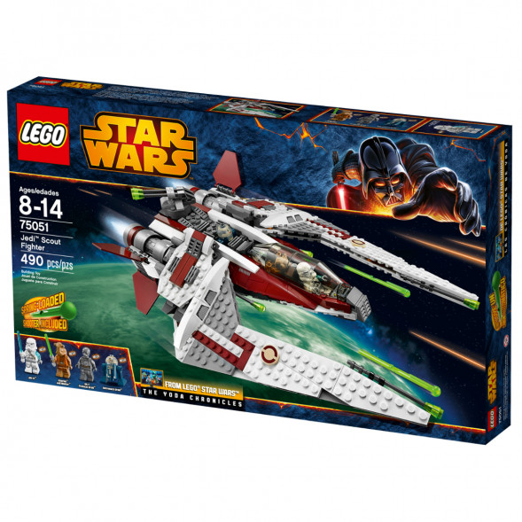 Конструктор LEGO Star Wars 75051 Разведывательный истребитель Джедаев в Перми