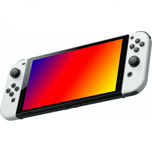 Игровая приставка Nintendo Switch OLED 64 ГБ, белый  в Перми