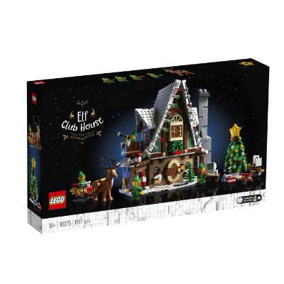 Конструктор LEGO Зимняя Деревня 10275 Домик Эльфов в Перми