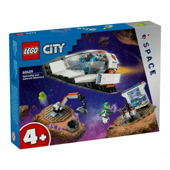 Конструктор LEGO City 60429 Открытие космического корабля и астероида в Перми