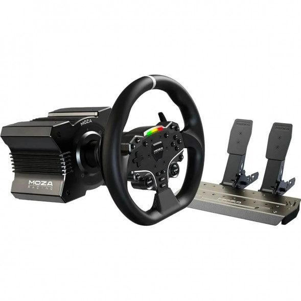 Игровой руль MOZA R5 Bundle (R5 Base, ES Wheel, SR-P Lite double Pedals，R5 Table Clamp) RS20 в Перми
