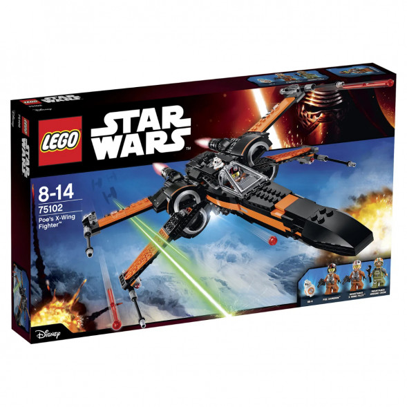 Конструктор LEGO Star Wars 75102 Истребитель По (Poe&amp;#039;s X-Wing Fighter) в Перми