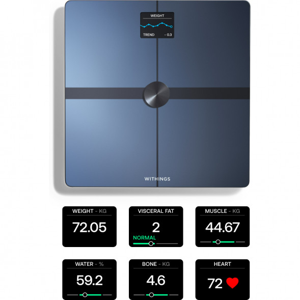 Умные весы Withings Body Smart Black (WBS13-BLACK-ALL-INTER) в Перми
