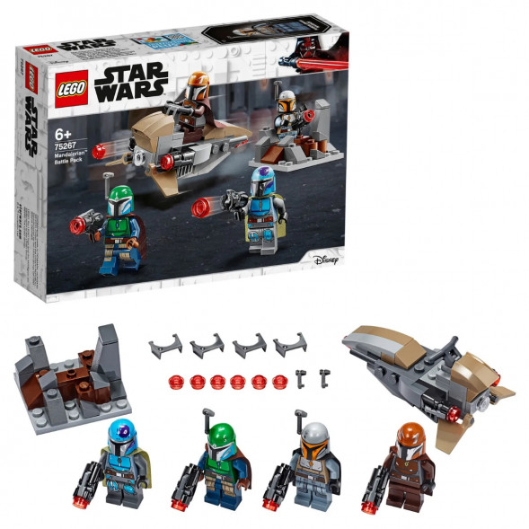 Конструктор LEGO Star Wars 75267 Боевой набор Мандалорцы в Перми