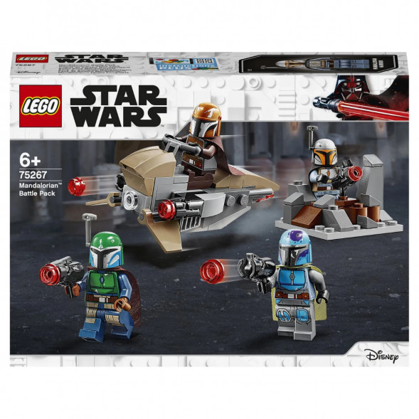 Конструктор LEGO Star Wars 75267 Боевой набор Мандалорцы в Перми