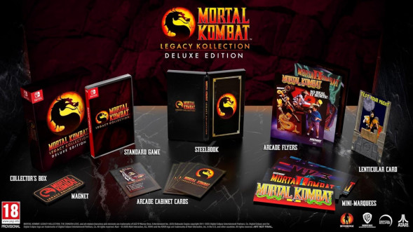 Игра Mortal Kombat: Legacy Kollection. Deluxe Edition [Nintendo Switch, английская версия] в Перми