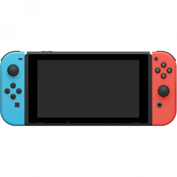 Игровая приставка Nintendo Switch OLED 64 ГБ, неоновый синий/неоновый красный в Перми