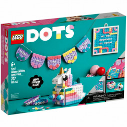 Конструктор LEGO DOTS 41962 Творческий семейный набор «Единорог»