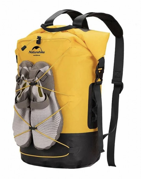 Герморюкзак Naturehike NH21FSB04 30 л, желтый в Перми
