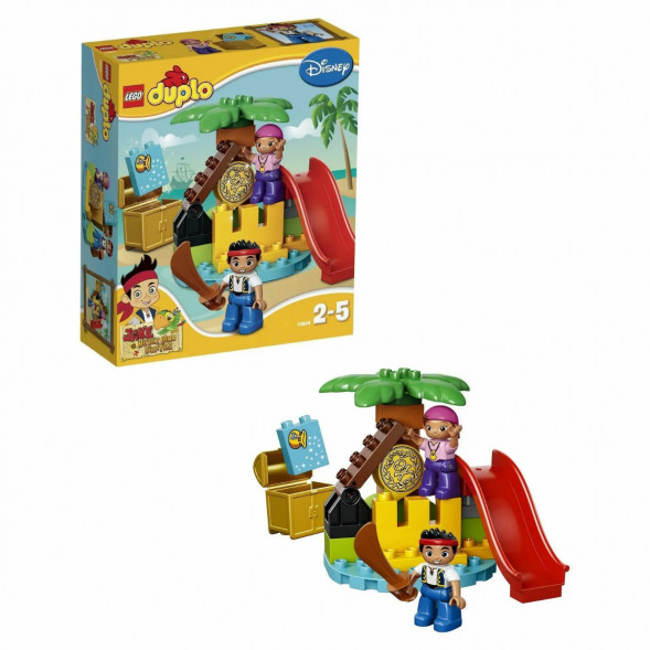 Конструктор LEGO DUPLO Jake 10604 Остров сокровищ в Перми