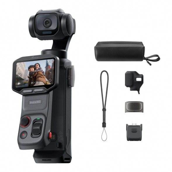 Экшн-камера Insta360 Luna Pro Standart Black 8K Gimbal Camera with 1 Sensor, черный в Перми