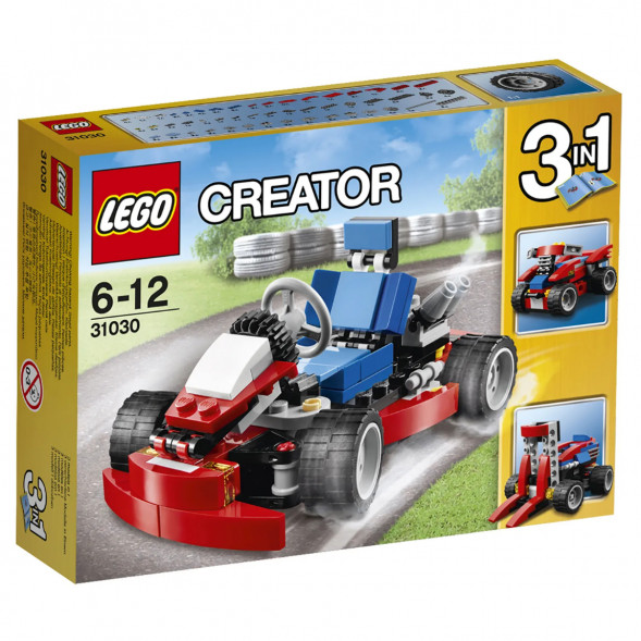 Конструктор LEGO Creator 31030 Красный гоночный карт в Перми