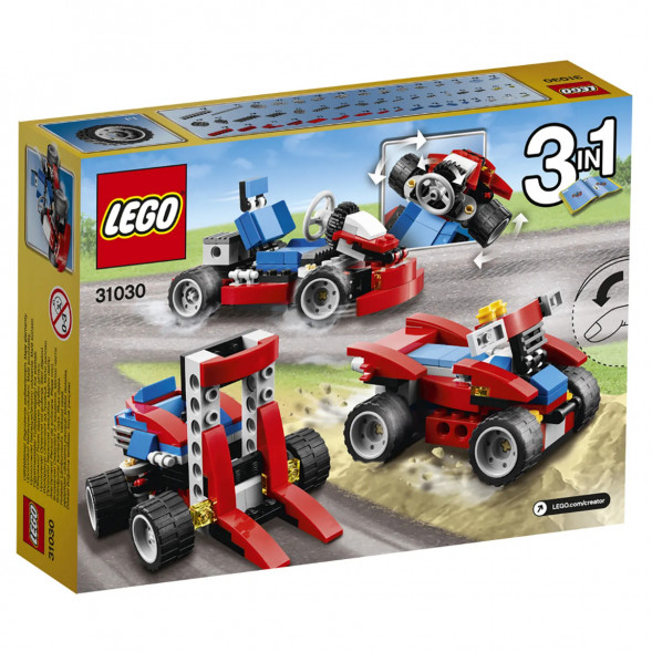 Конструктор LEGO Creator 31030 Красный гоночный карт в Перми