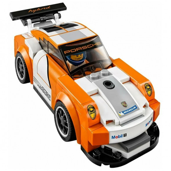 Конструктор LEGO Speed Champions 75912 Финишная линия гонки Porsche 911 GT в Перми