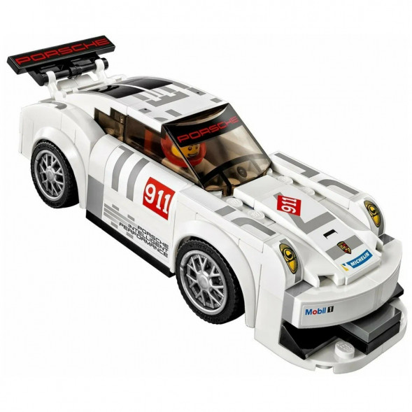 Конструктор LEGO Speed Champions 75912 Финишная линия гонки Porsche 911 GT в Перми