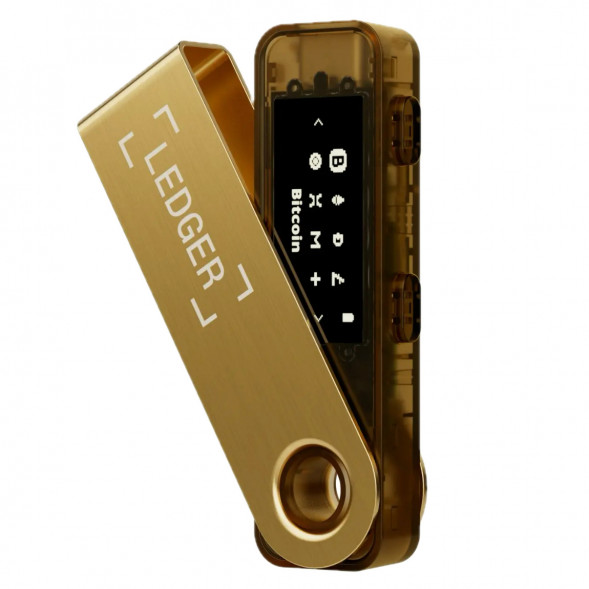 Криптокошелек Ledger Nano S Plus 1 шт., золотой в Перми