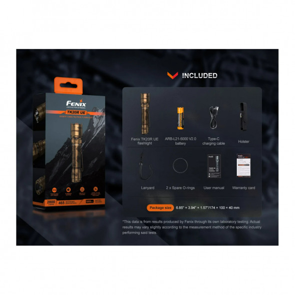 Тактический фонарь Fenix TK20R UE 2800 Lm, Tropic Green в Перми