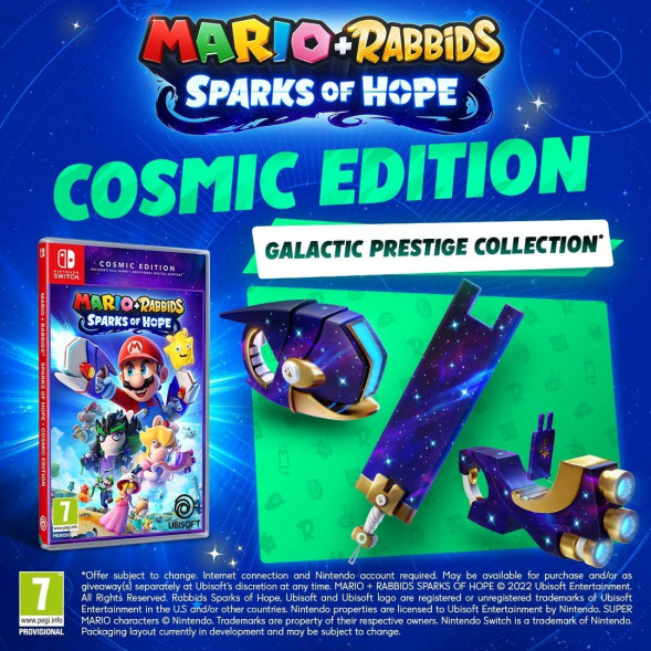Игра Mario + Rabbids: Sparks of Hope. Cosmic Edition [Nintendo Switch, русские субтитры] в Перми