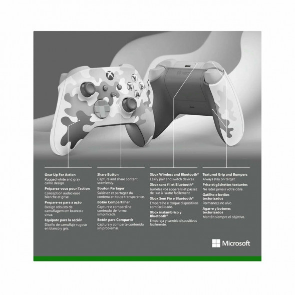 Геймпад Microsoft Xbox Series Controller, Arctic Camo в Перми