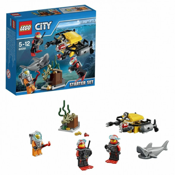 Конструктор LEGO City Deep Sea Explorers 60091 Исследование морских глубин в Перми